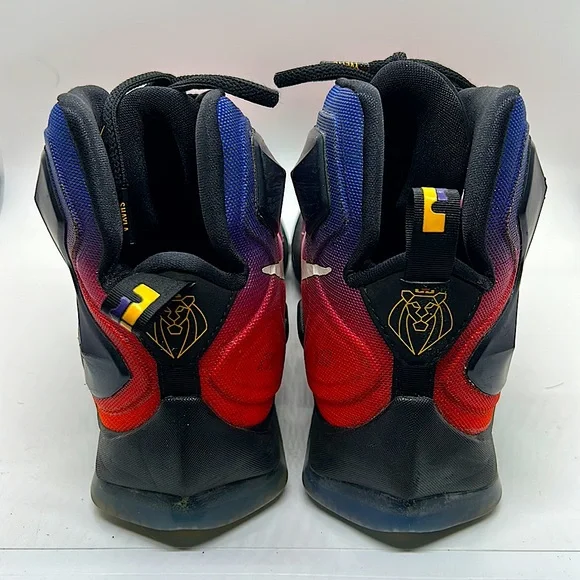 Nike Purple/Red Lebron 13 Doernbecher Basketball Shoes Sneakers **Men’s Sz 8** - Picture 7 of 11